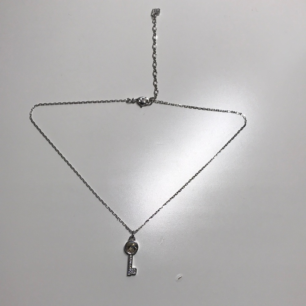 Swarovski silver necklace